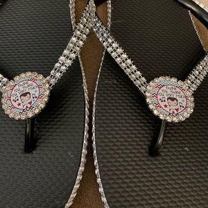 Elvis Presley flip flops